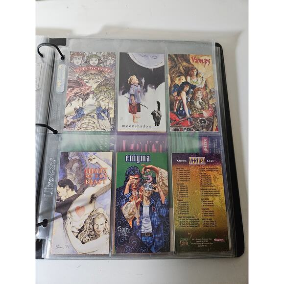 1994 VERTIGO DC Widevision Complete Trading Card Set of 90 - Swamp Thing SKYBOX - Picture 15 of 16
